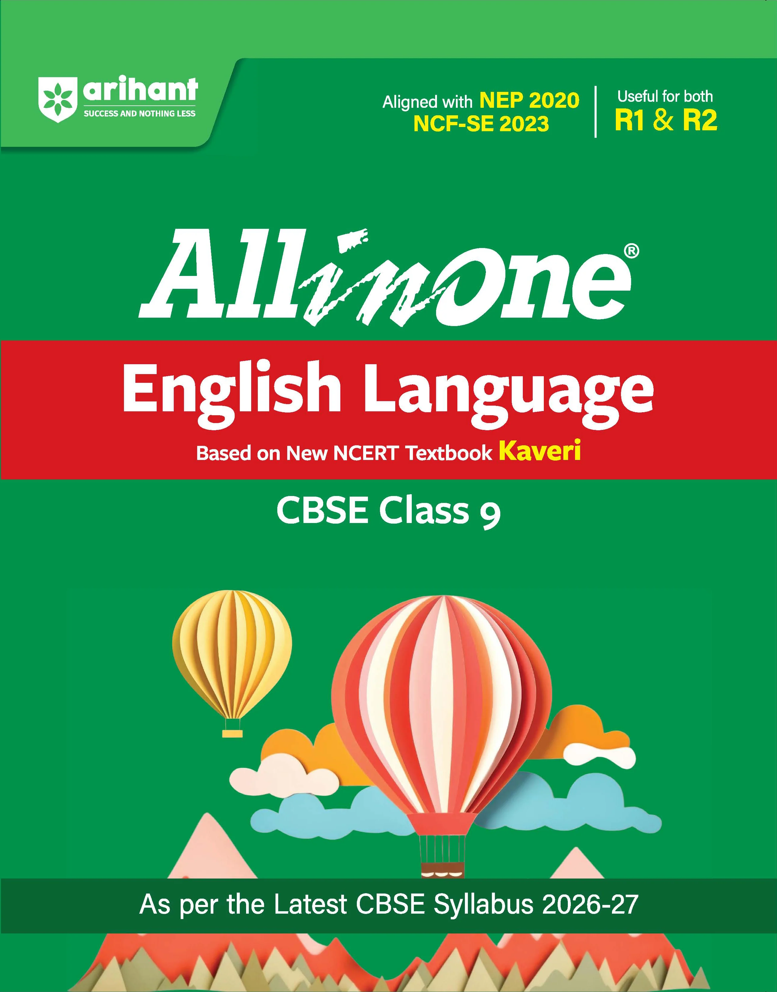 All in One English Language (Keveri) Class 9 for CBSE Exam 2026-27 | NCERT Based Complete Theory, Practice Exercises, CBQs, A-R, Sample Papers & Mind Maps | Revised Edition as per Latest Syllabus
