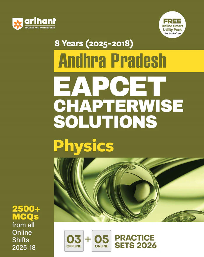 Combo of Andhra Pradesh EAPCET 8 Year Chapterwise Soultions 2025 |  Physics, Chemistry Mathematics  | English Medium - Image 2