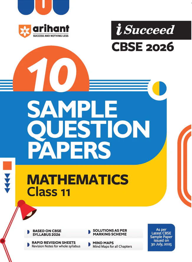 Combo of CBSE i-Succeed Sample Question Papers for Class 11th | Physics, English Core, Mathematics, Chemistry | With Free NCERT Solutions English Core | English Medium - Image 4
