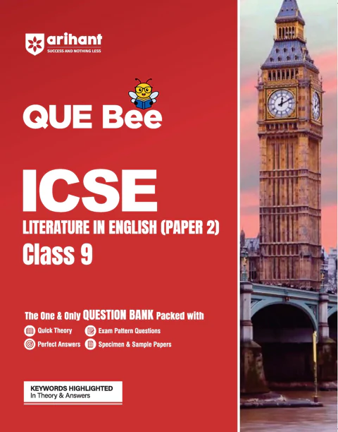 Combo of ICSE QUE Bee Class 9th Exam 2026| English, Hindi & English Lit | English Medium - Image 2