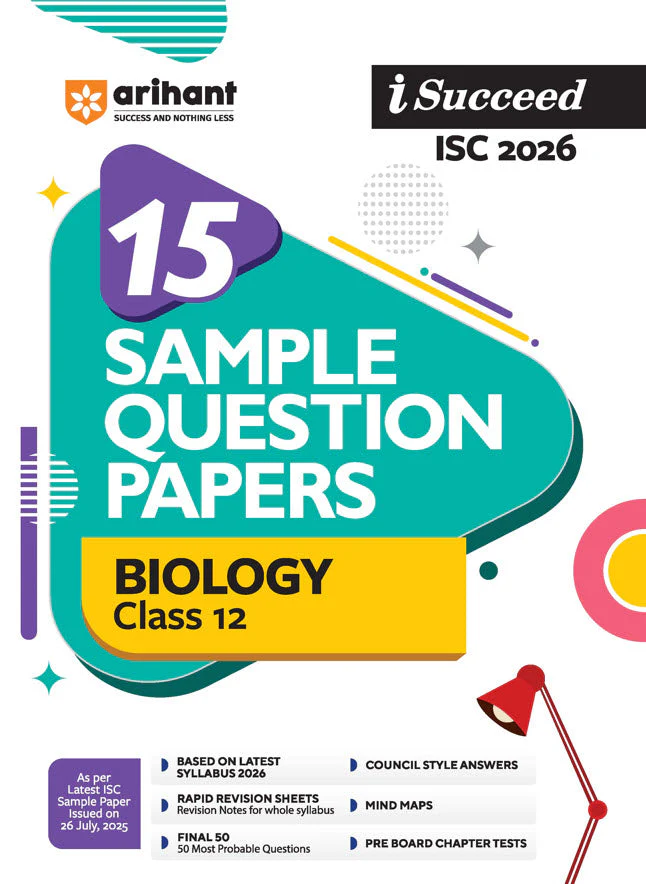 Combo of ISC All in One Class 12 Exam 2027 | Physics, Chemistry & Biology | With Free I SUCCEED ISC BIOLOGY 12TH @280 - Image 5