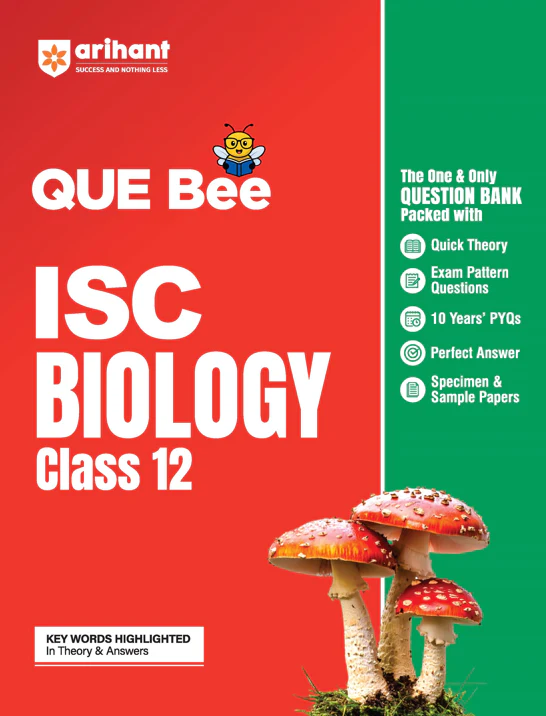 Combo of ISC QUE Bee Class 12th Exam 2026 | Physics, Chemistry, Biology | With Free ISC QUE Bee English Lang (paper-1) Class 11 & 12 - Image 3