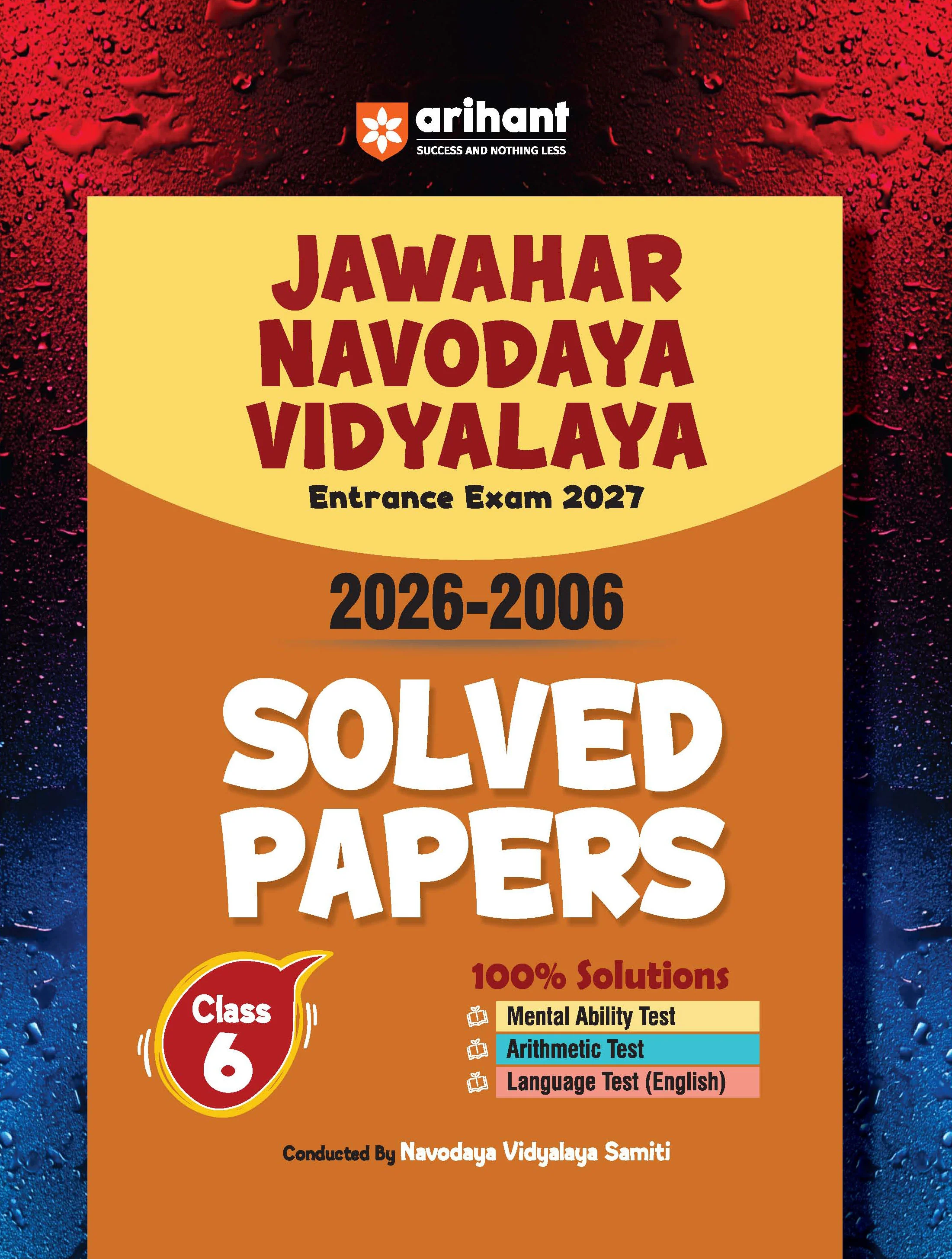 Combo of Jawahar Navodaya Vidyalaya Class 6 Entrance Exam 2027 | Study Guide, 20 Practice Sets with Latest Solved Paper 2026 & Solved Papers (2006–2026) | With Free One Word Substitutions | English Medium - Image 4