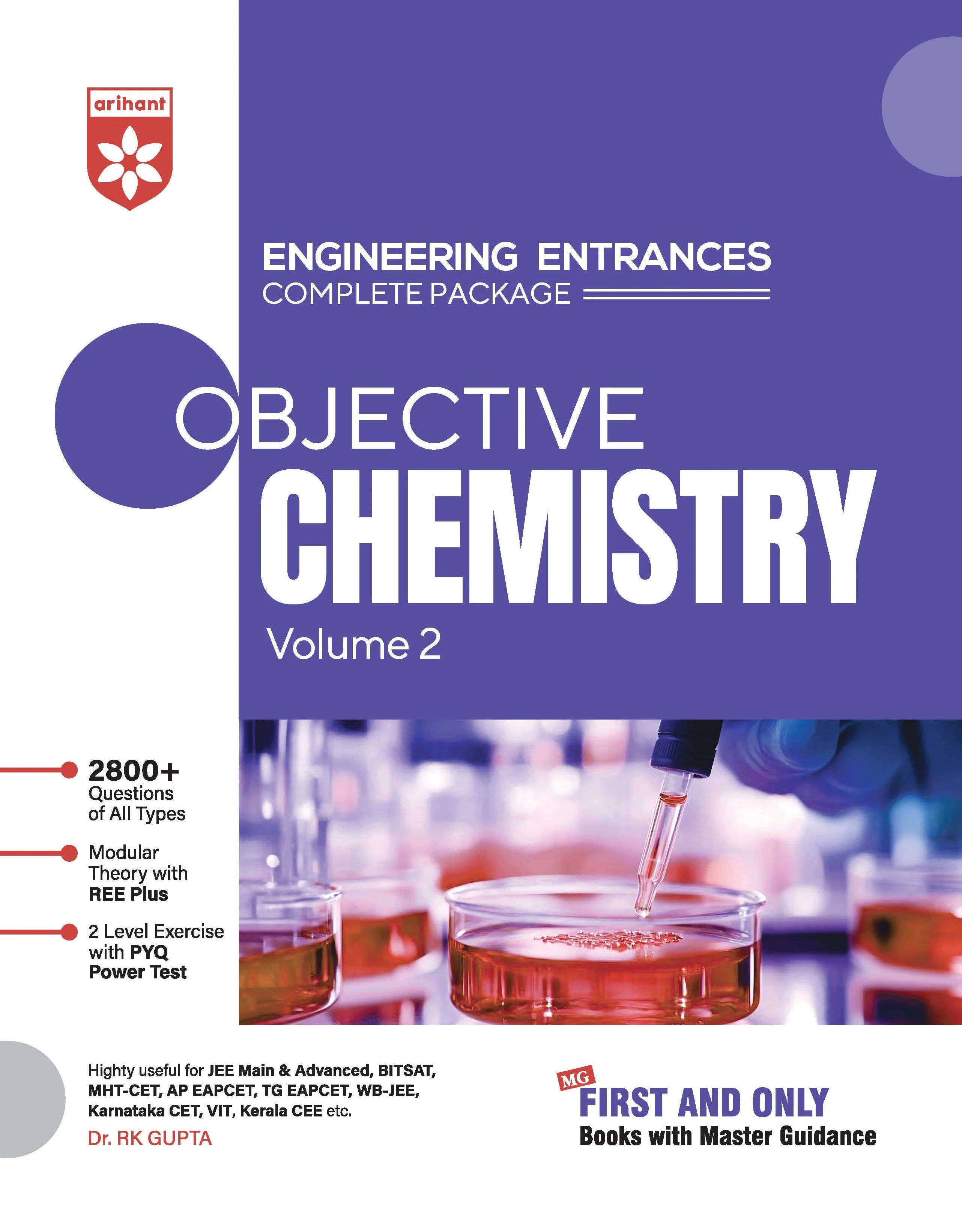 Objective Chemistry Vol. 2 | Engineering Entrances 3600+ Questions, Modular Theory & REE Plus, PYQ-Based 2-Level Exercises | For JEE Main & Advanced, BITSAT, MHT-CET, VIEEE & All Engineering Entrances