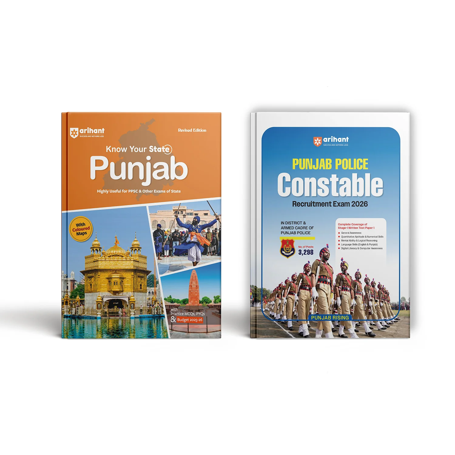 Combo of PunJab Police Constable Exam 2026 & Know Your State Punjab (General Knowledge) | English Medium