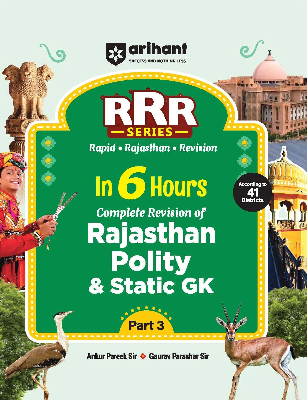 Combo of Rajasthan Pocket RRR | Insight Rajasthan, Part-1 Art & Culture, Part-2 History, Part-3 Polity & & Static GK & Part 4 Geography & Economy | English Medium - Image 5