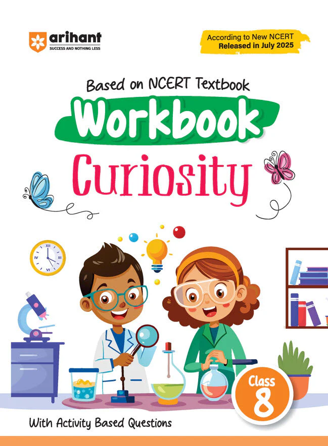 Combo of workbook Clas 8 | Deepkam Sanskrit, Poorvi English, Curiosity, Malhar Hindi, Ganita Prakash & Exploring Society India and Beyond| Based on New NCERT Released on April 2025 - Image 4