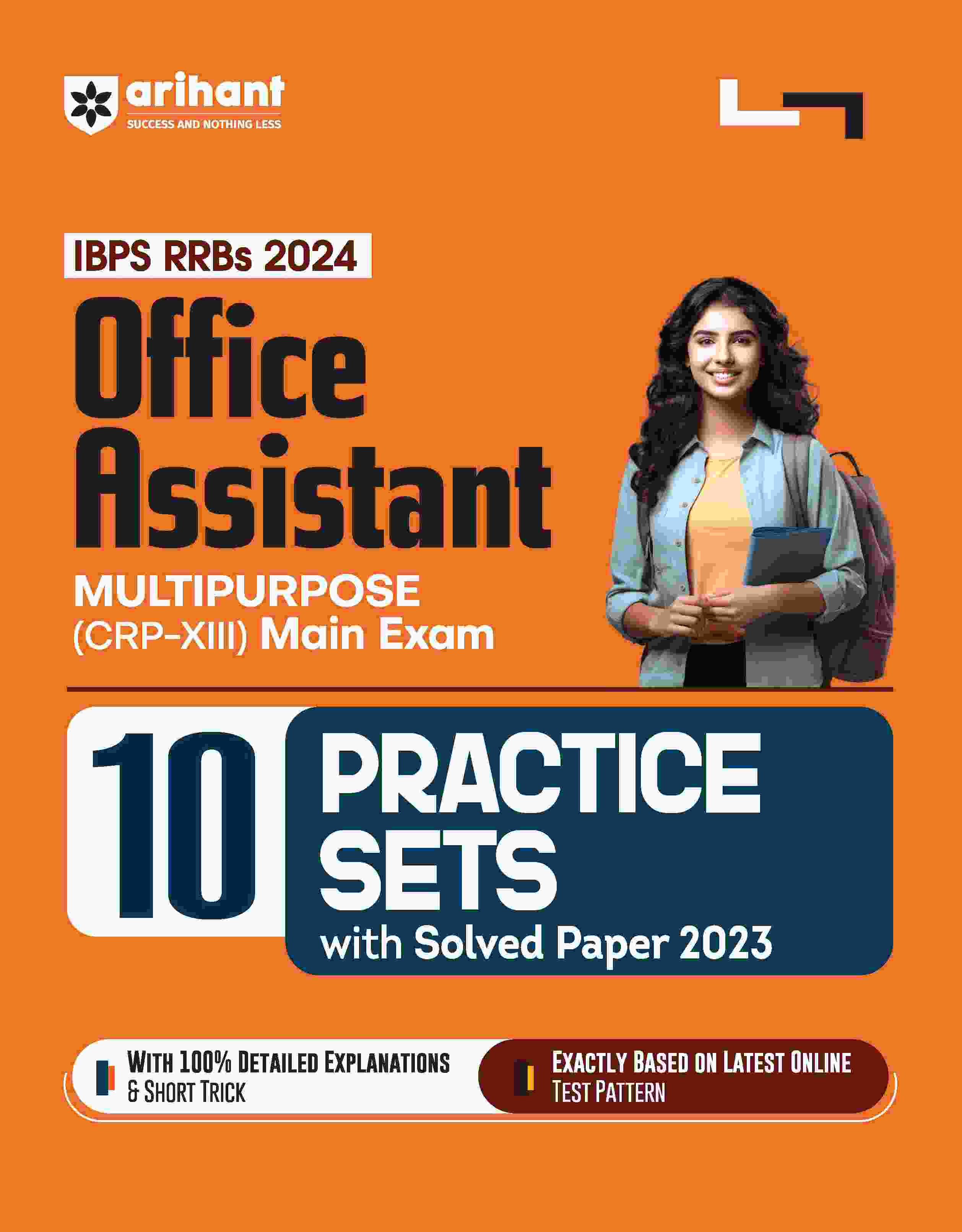 IBPS RRBs Office Assistant Multipurpose (CRP -VIII) Main Exam | 10 Practice Sets with Solved Paper 2023 | English Medium