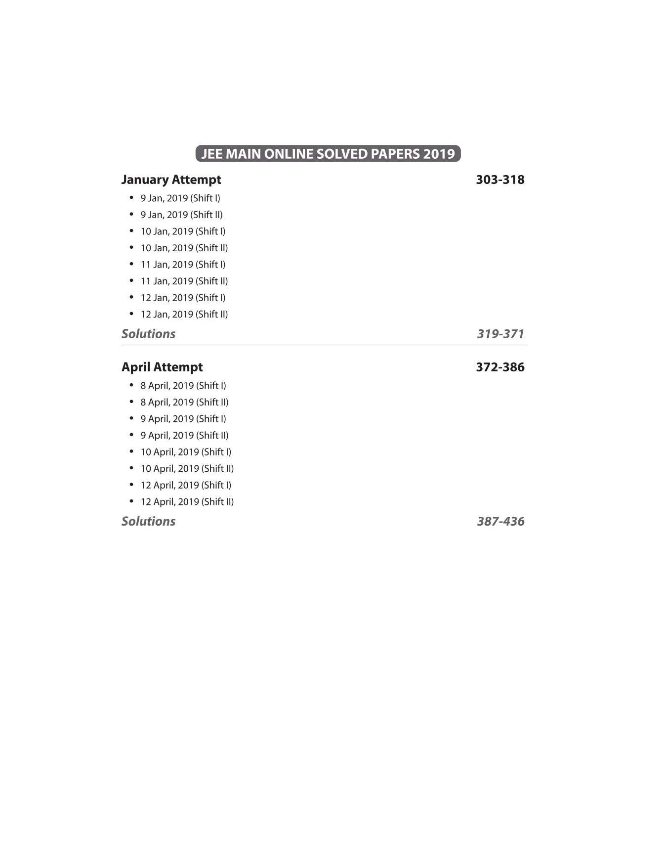 JEE Main Mathematics | Online Solved Papers (2023-2019) - Image 7