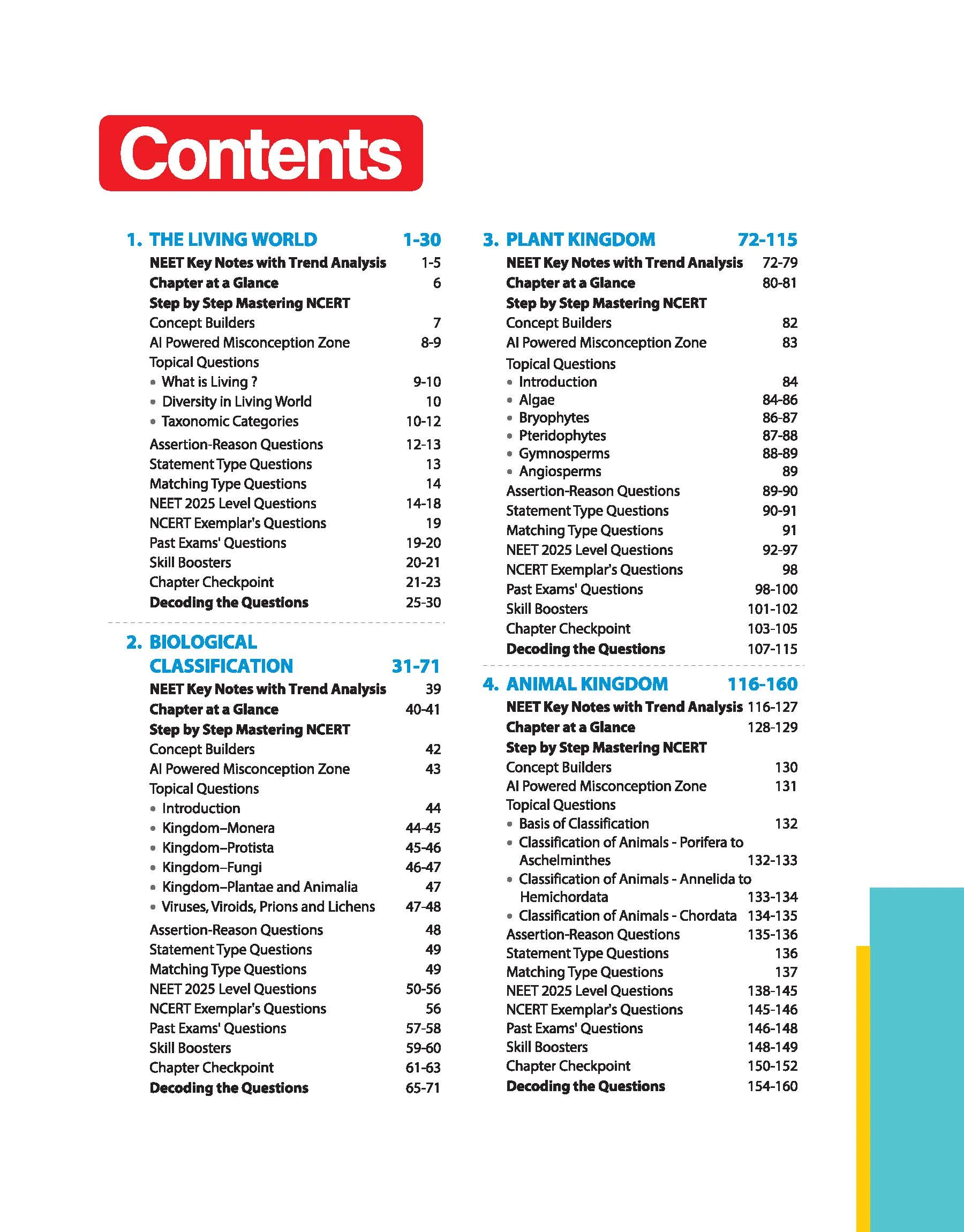 Master the NCERT Biology Class 11 | For NEET (UG) & CUET 2026 | Line by Line MCQs from Latest NCERT Book | NCERT-Based 2K+ MCQs, AI-Based Misconception Zone | Revised Edition 2027 - Image 5