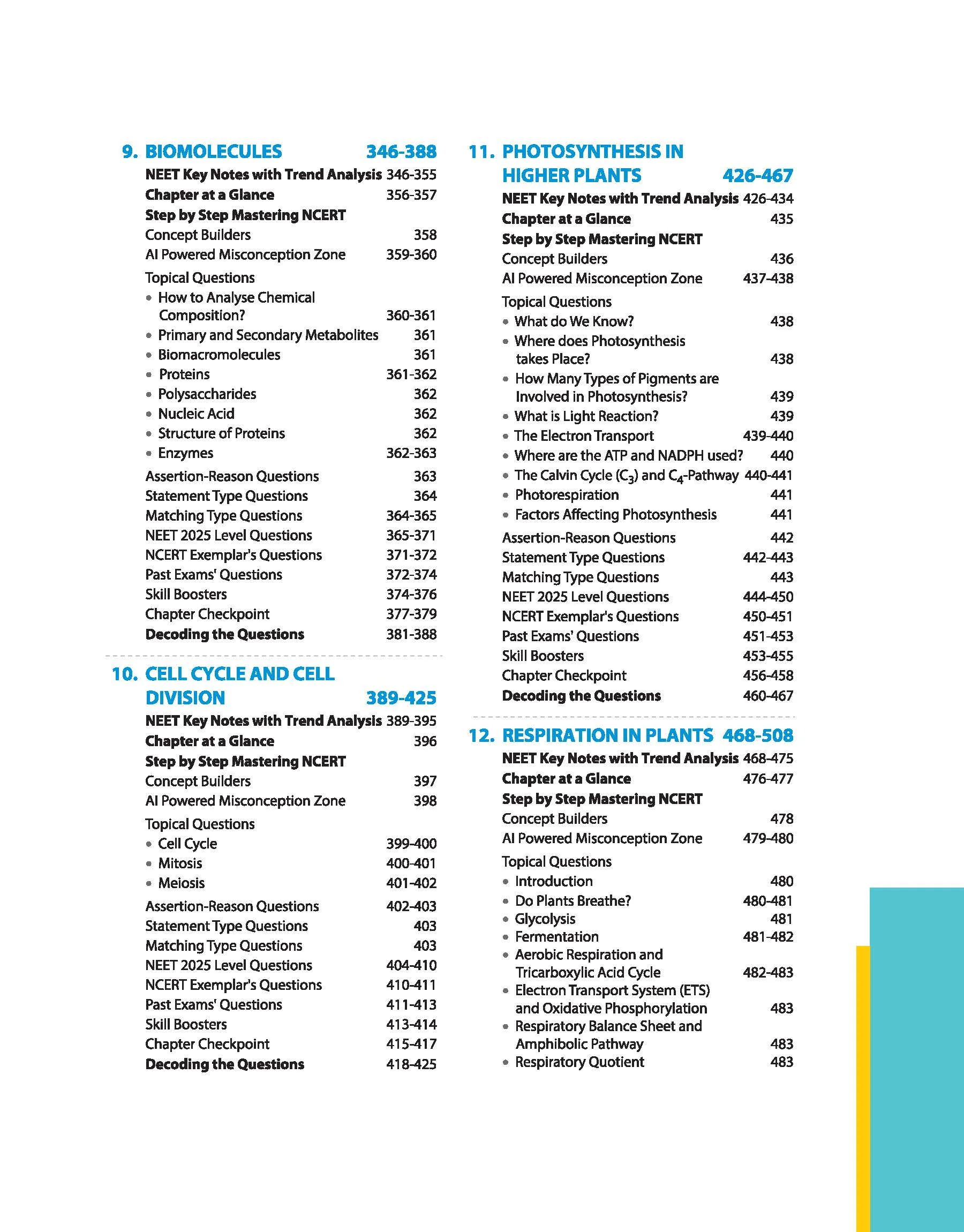Master the NCERT Biology Class 11 | For NEET (UG) & CUET 2026 | Line by Line MCQs from Latest NCERT Book | NCERT-Based 2K+ MCQs, AI-Based Misconception Zone | Revised Edition 2027 - Image 7