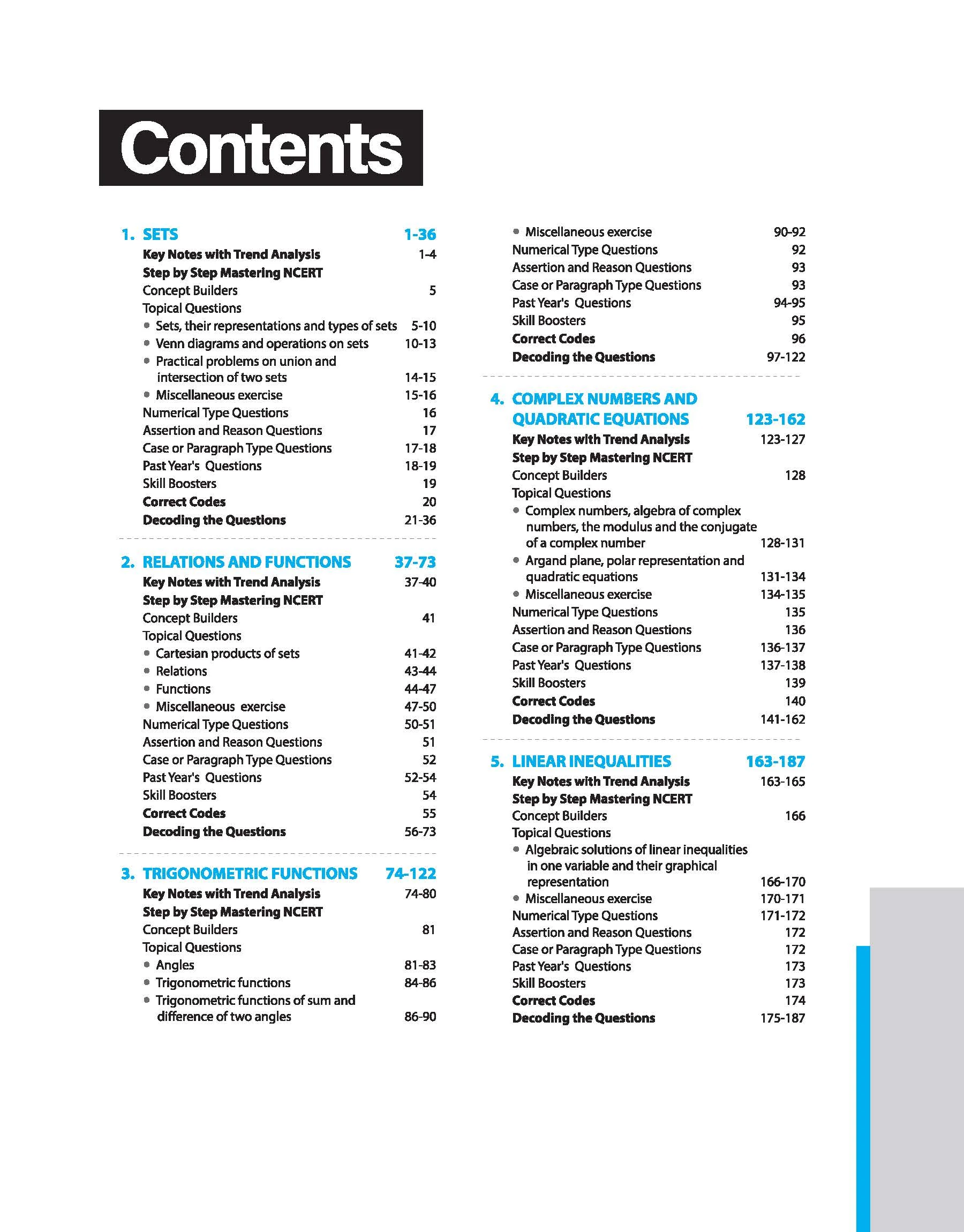 Master the NCERT Mathematics Class 11 | For JEE & CUET 2026 | Line by Line MCQs from Latest NCERT Book | NCERT-Based 2K+ MCQs, JEE Tracker, Concept Videos | FREE Online Support | Revised Edition 2026 - Image 5